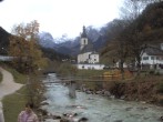Archiv Foto Webcam Malerwinkel in Ramsau bei Berchtesgaden - Ortskirche St. Sebastian 13:00