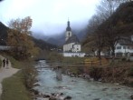 Archiv Foto Webcam Malerwinkel in Ramsau bei Berchtesgaden - Ortskirche St. Sebastian 15:00