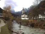 Archived image Webcam Ramsau - Berchtesgaden - St. Sebastian Church 11:00