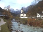 Archiv Foto Webcam Malerwinkel in Ramsau bei Berchtesgaden - Ortskirche St. Sebastian 06:00