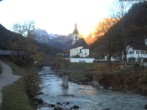 Archiv Foto Webcam Malerwinkel in Ramsau bei Berchtesgaden - Ortskirche St. Sebastian 06:00