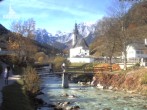 Archiv Foto Webcam Malerwinkel in Ramsau bei Berchtesgaden - Ortskirche St. Sebastian 09:00