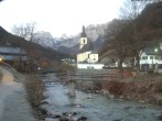 Archiv Foto Webcam Malerwinkel in Ramsau bei Berchtesgaden - Ortskirche St. Sebastian 05:00
