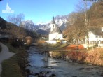 Archiv Foto Webcam Malerwinkel in Ramsau bei Berchtesgaden - Ortskirche St. Sebastian 08:00