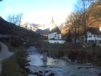Archiv Foto Webcam Malerwinkel in Ramsau bei Berchtesgaden - Ortskirche St. Sebastian 07:00