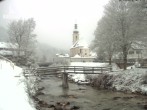 Archiv Foto Webcam Malerwinkel in Ramsau bei Berchtesgaden - Ortskirche St. Sebastian 08:00