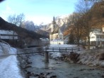 Archiv Foto Webcam Malerwinkel in Ramsau bei Berchtesgaden - Ortskirche St. Sebastian 10:00