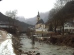 Archiv Foto Webcam Malerwinkel in Ramsau bei Berchtesgaden - Ortskirche St. Sebastian 10:00