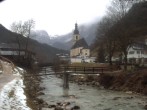 Archiv Foto Webcam Malerwinkel in Ramsau bei Berchtesgaden - Ortskirche St. Sebastian 12:00