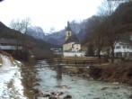 Archiv Foto Webcam Malerwinkel in Ramsau bei Berchtesgaden - Ortskirche St. Sebastian 07:00