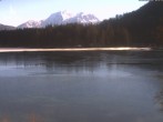 Archived image Webcam View to lake Hintersee 04:00