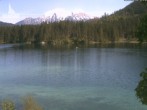 Archived image Webcam View to lake Hintersee 13:00