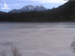 Archived image Webcam View to lake Hintersee 09:00