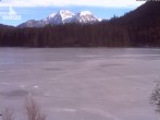 Archived image Webcam View to lake Hintersee 11:00