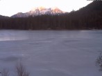 Archived image Webcam View to lake Hintersee 15:00