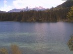 Archived image Webcam View to lake Hintersee 11:00