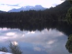 Archived image Webcam View to lake Hintersee 15:00