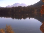 Archived image Webcam View to lake Hintersee 09:00