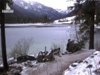 Archived image Webcam Luitpoldweg at lake Hintersee near Ramsau 13:00