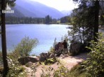 Archived image Webcam Luitpoldweg at lake Hintersee near Ramsau 13:00