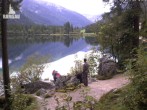 Archived image Webcam Luitpoldweg at lake Hintersee near Ramsau 09:00