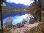 Archived image Webcam Luitpoldweg at lake Hintersee near Ramsau 07:00