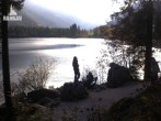 Archived image Webcam Luitpoldweg at lake Hintersee near Ramsau 15:00