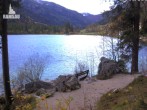 Archived image Webcam Luitpoldweg at lake Hintersee near Ramsau 07:00