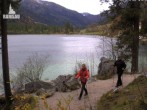 Archived image Webcam Luitpoldweg at lake Hintersee near Ramsau 09:00