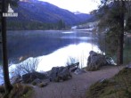 Archived image Webcam Luitpoldweg at lake Hintersee near Ramsau 07:00