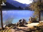 Archived image Webcam Luitpoldweg at lake Hintersee near Ramsau 09:00