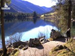 Archived image Webcam Luitpoldweg at lake Hintersee near Ramsau 11:00