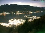 Archiv Foto Webcam Cardada: Blick Seilbahn 01:00