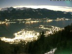 Archiv Foto Webcam Cardada: Blick Seilbahn 03:00