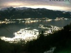 Archiv Foto Webcam Cardada: Blick Seilbahn 05:00