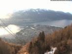 Archiv Foto Webcam Cardada: Blick Seilbahn 07:00