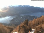 Archiv Foto Webcam Cardada: Blick Seilbahn 07:00