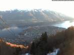 Archiv Foto Webcam Cardada: Blick Seilbahn 15:00