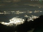 Archiv Foto Webcam Cardada: Blick Seilbahn 19:00