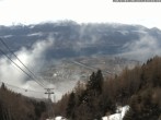 Archived image Webcam Cardada: View Aerialtram 13:00