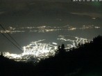 Archiv Foto Webcam Cardada: Blick Seilbahn 23:00