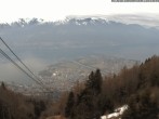 Archiv Foto Webcam Cardada: Blick Seilbahn 07:00