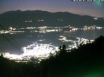 Archiv Foto Webcam Cardada: Blick Seilbahn 03:00