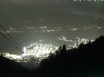 Archiv Foto Webcam Cardada: Blick Seilbahn 23:00