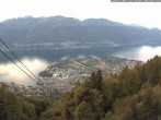 Archiv Foto Webcam Cardada: Blick Seilbahn 05:00