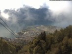 Archiv Foto Webcam Cardada: Blick Seilbahn 09:00