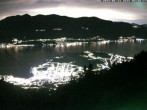 Archived image Webcam Cardada: View Aerialtram 01:00