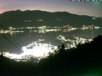 Archiv Foto Webcam Cardada: Blick Seilbahn 23:00