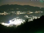 Archiv Foto Webcam Cardada: Blick Seilbahn 23:00
