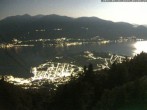 Archiv Foto Webcam Cardada: Blick Seilbahn 01:00